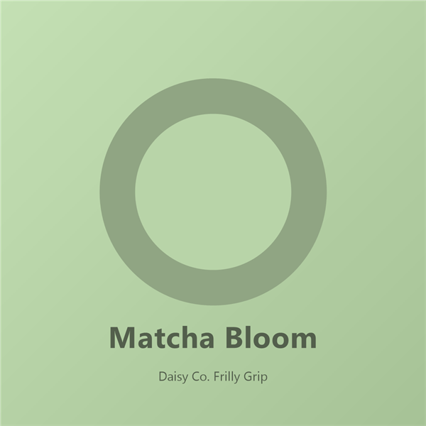 Matcha Bloom frilly Pilates grip socks in sage green