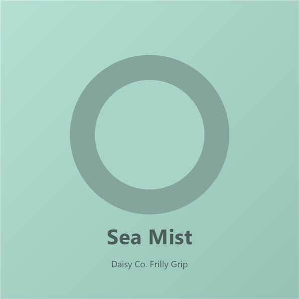 Sea Mist frilly Pilates grip socks in soft aqua